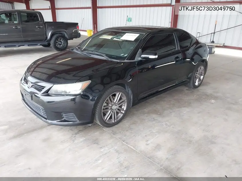 2013 Scion Tc VIN: JTKJF5C73D3049750 Lot: 45333239
