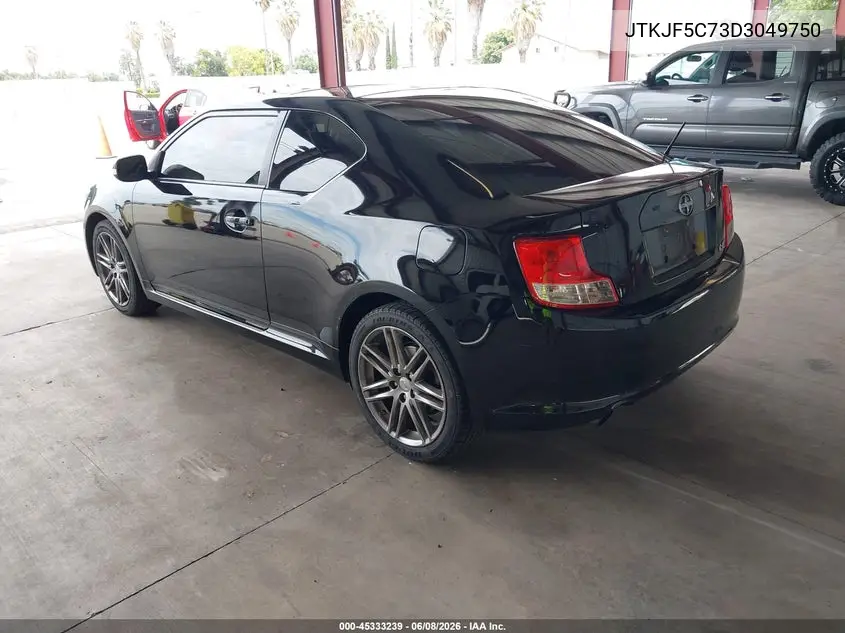 2013 Scion Tc VIN: JTKJF5C73D3049750 Lot: 45333239