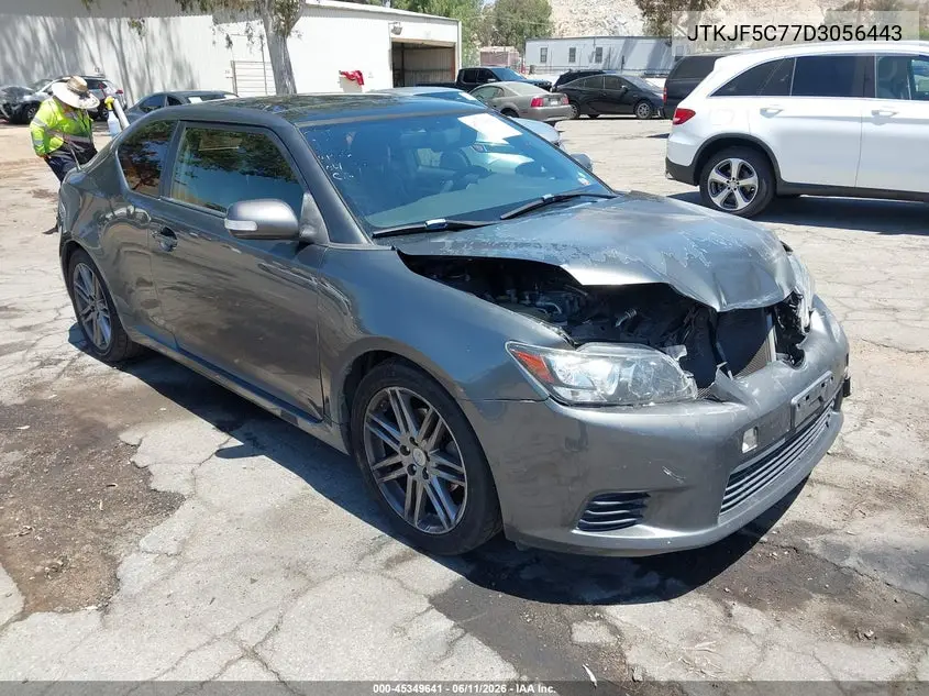 2013 Scion Tc VIN: JTKJF5C77D3056443 Lot: 45349641
