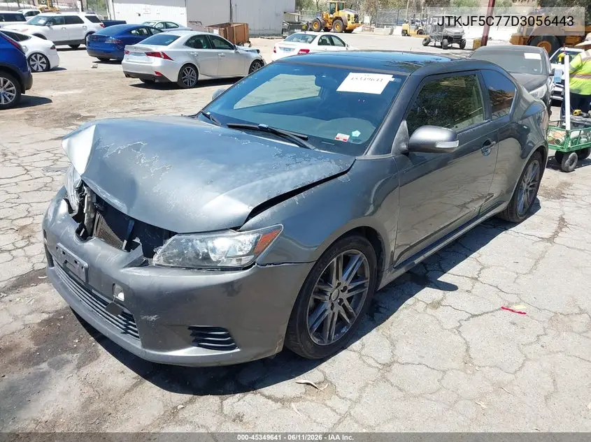 2013 Scion Tc VIN: JTKJF5C77D3056443 Lot: 45349641