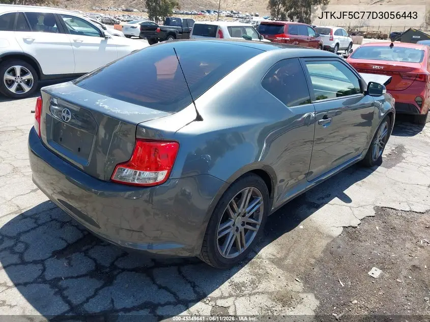 2013 Scion Tc VIN: JTKJF5C77D3056443 Lot: 45349641
