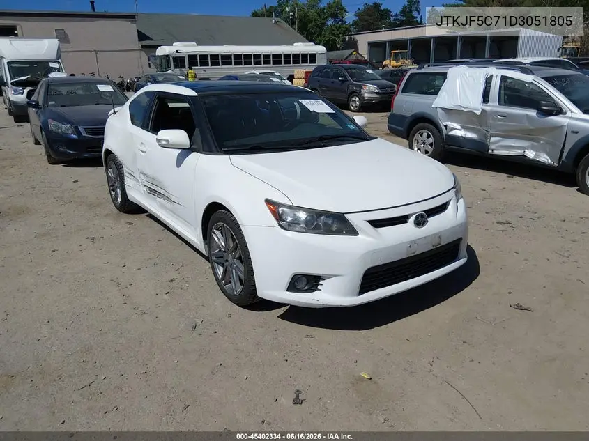 2013 Scion Tc VIN: JTKJF5C71D3051805 Lot: 45402334