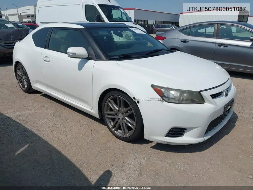 2013 Scion Tc VIN: JTKJF5C78D3051087 Lot: 45450409