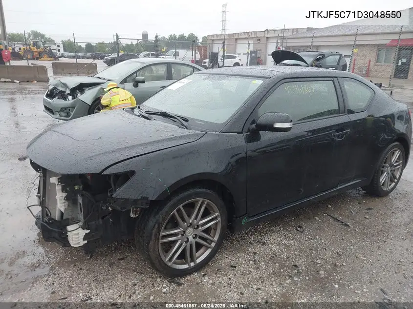 2013 Scion Tc VIN: JTKJF5C71D3048550 Lot: 45461867