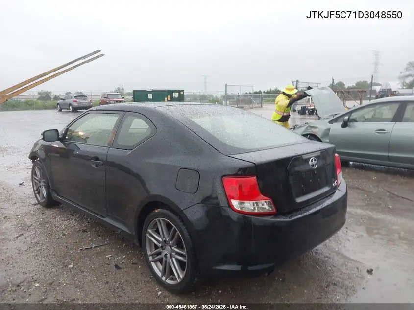 2013 Scion Tc VIN: JTKJF5C71D3048550 Lot: 45461867