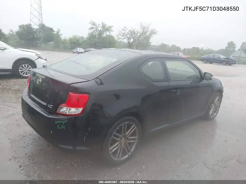 2013 Scion Tc VIN: JTKJF5C71D3048550 Lot: 45461867
