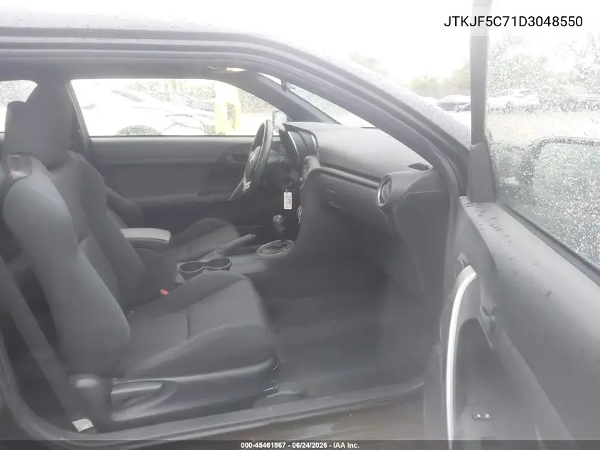 2013 Scion Tc VIN: JTKJF5C71D3048550 Lot: 45461867
