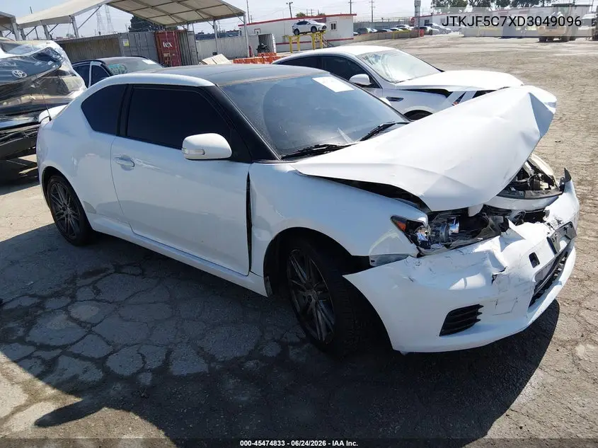 2013 Scion Tc VIN: JTKJF5C7XD3049096 Lot: 45474833