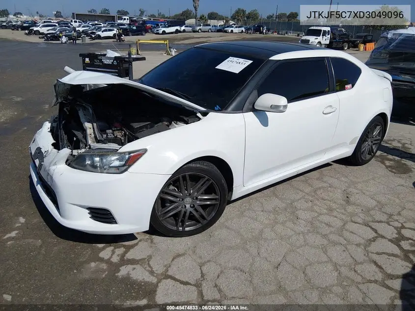 2013 Scion Tc VIN: JTKJF5C7XD3049096 Lot: 45474833