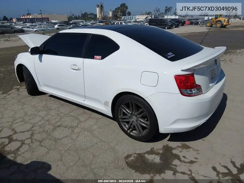 2013 Scion Tc VIN: JTKJF5C7XD3049096 Lot: 45474833