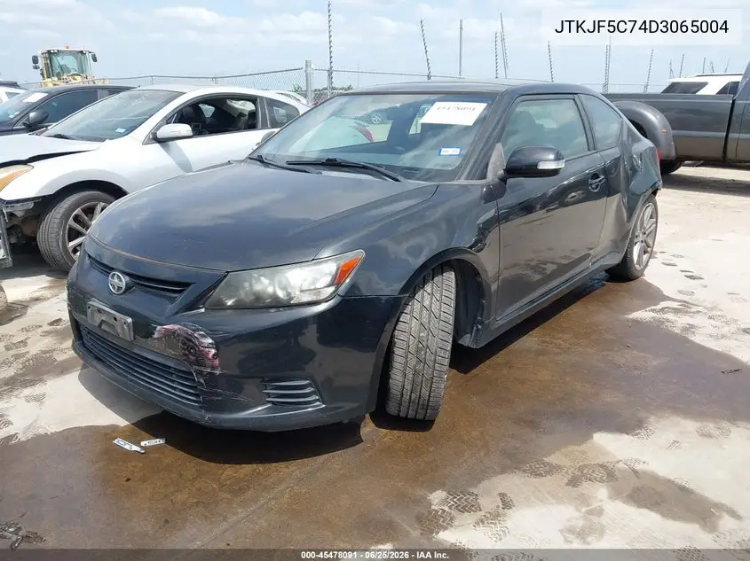 2013 Scion Tc VIN: JTKJF5C74D3065004 Lot: 45478091