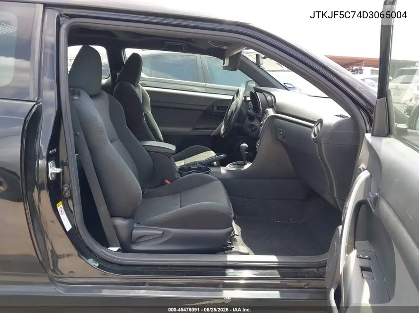 2013 Scion Tc VIN: JTKJF5C74D3065004 Lot: 45478091