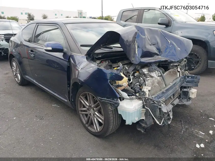 2013 Scion Tc VIN: JTKJF5C76D3054716 Lot: 45478389