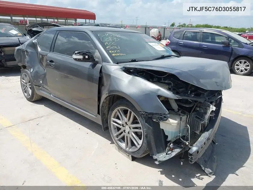2013 Scion Tc VIN: JTKJF5C76D3055817 Lot: 45532105