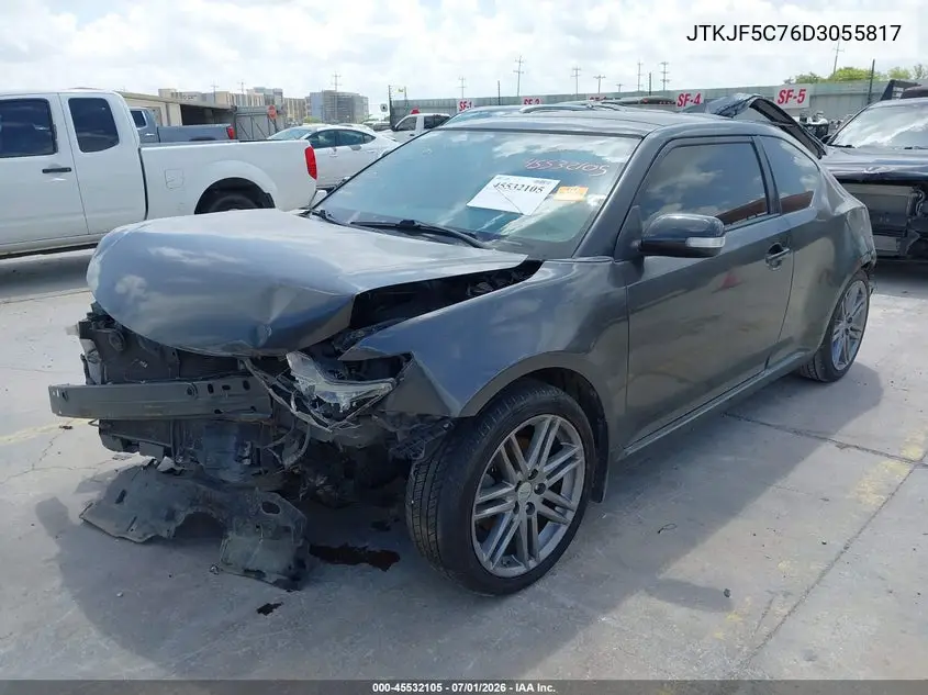 2013 Scion Tc VIN: JTKJF5C76D3055817 Lot: 45532105