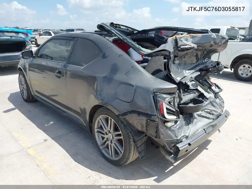 2013 Scion Tc VIN: JTKJF5C76D3055817 Lot: 45532105