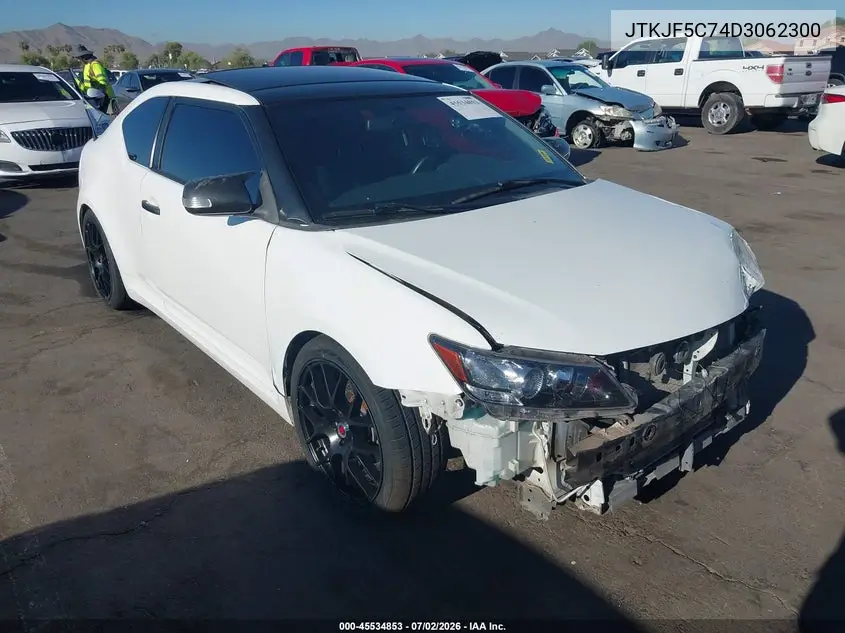 2013 Scion Tc VIN: JTKJF5C74D3062300 Lot: 45534853