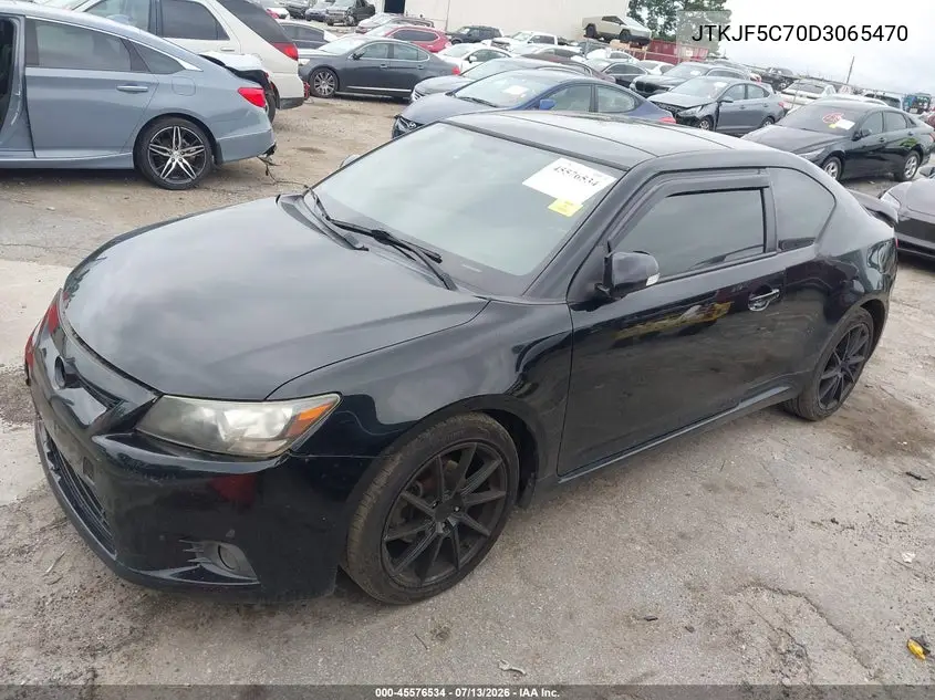 2013 Scion Tc VIN: JTKJF5C70D3065470 Lot: 45576534