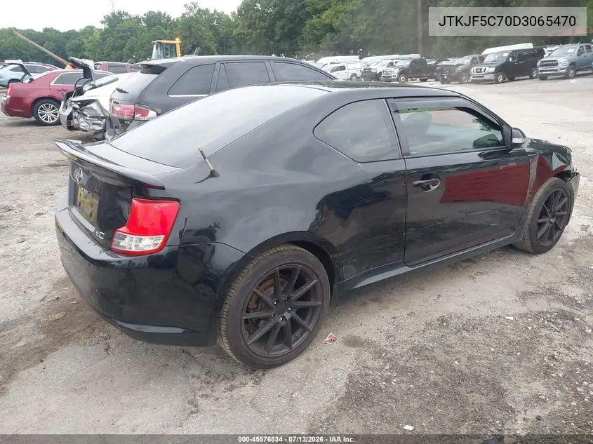 2013 Scion Tc VIN: JTKJF5C70D3065470 Lot: 45576534