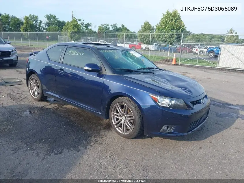 2013 Scion Tc VIN: JTKJF5C75D3065089 Lot: 45581257