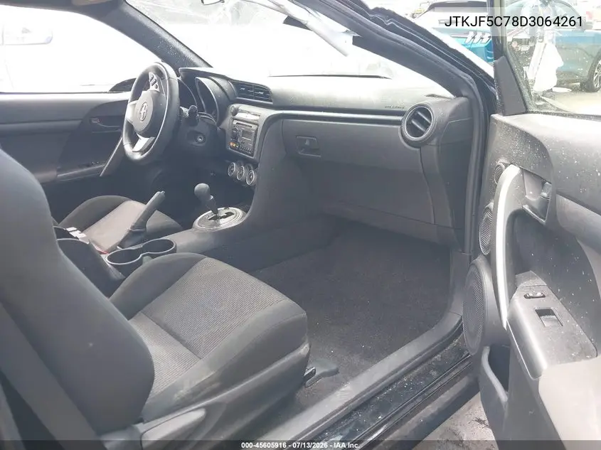 2013 Scion Tc VIN: JTKJF5C78D3064261 Lot: 45605916