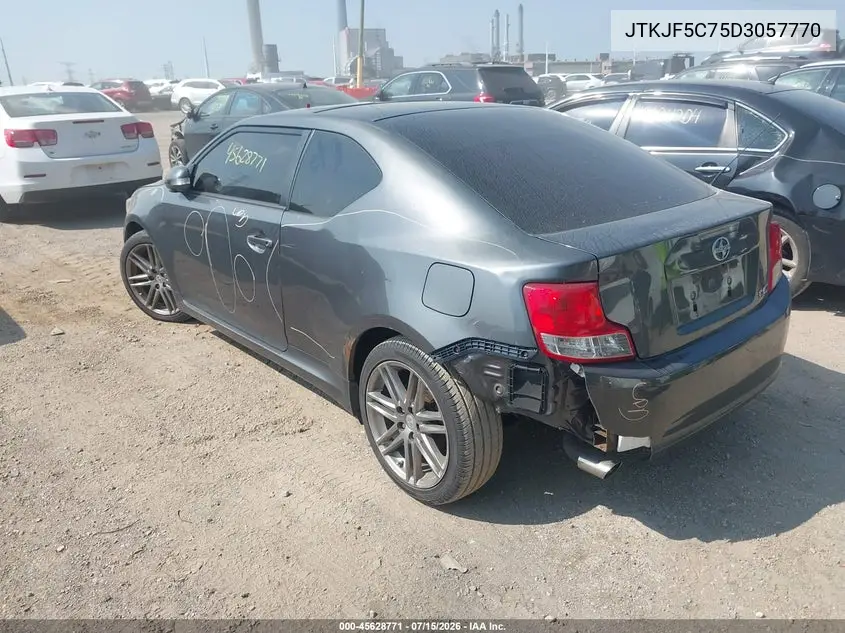 2013 Scion Tc VIN: JTKJF5C75D3057770 Lot: 45628771