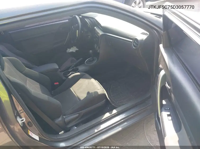 2013 Scion Tc VIN: JTKJF5C75D3057770 Lot: 45628771
