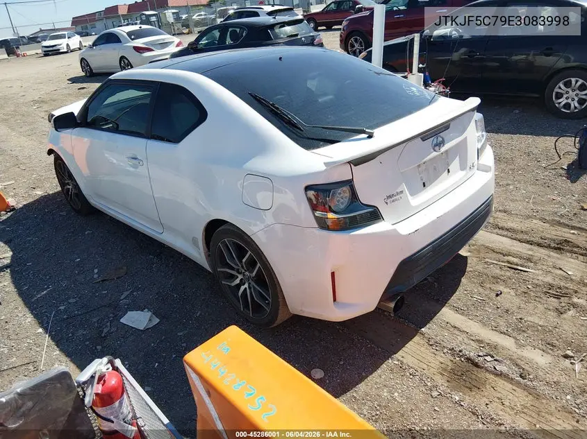 2014 Scion Tc Monogram VIN: JTKJF5C79E3083998 Lot: 45286001