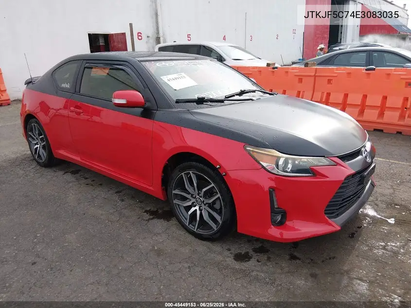 2014 Scion Tc VIN: JTKJF5C74E3083035 Lot: 45449153