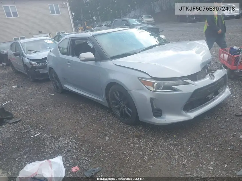 2014 Scion Tc 10 Series VIN: JTKJF5C76E3072408 Lot: 45488002