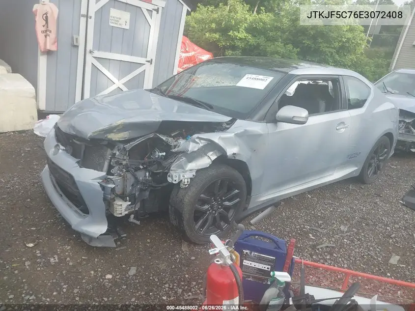 2014 Scion Tc 10 Series VIN: JTKJF5C76E3072408 Lot: 45488002