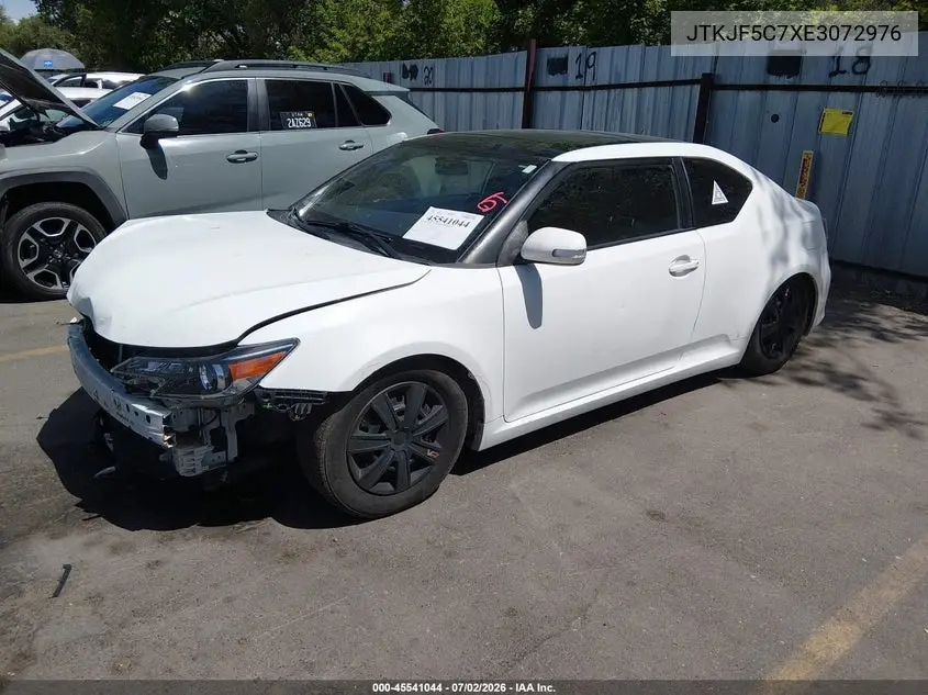 2014 Scion Tc VIN: JTKJF5C7XE3072976 Lot: 45541044