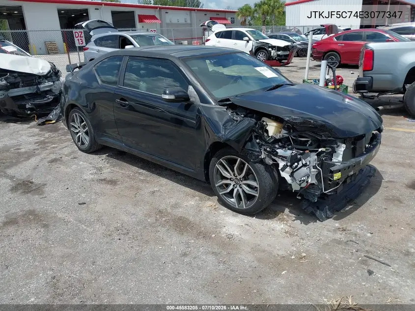 2014 Scion Tc VIN: JTKJF5C74E3077347 Lot: 45583205