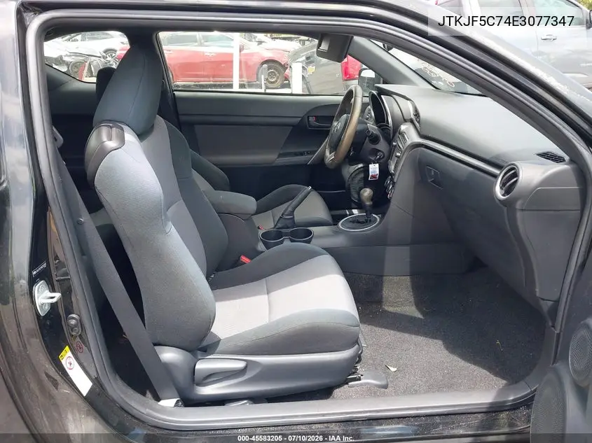 2014 Scion Tc VIN: JTKJF5C74E3077347 Lot: 45583205