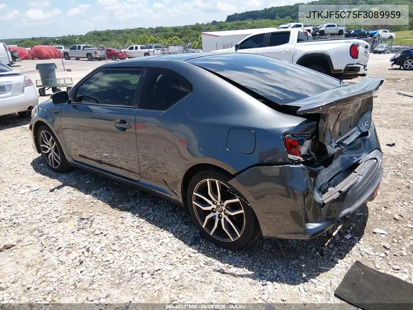 2015 Scion Tc VIN: JTKJF5C75F3089959 Lot: 45327808
