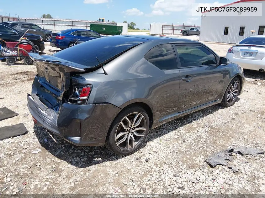 2015 Scion Tc VIN: JTKJF5C75F3089959 Lot: 45327808