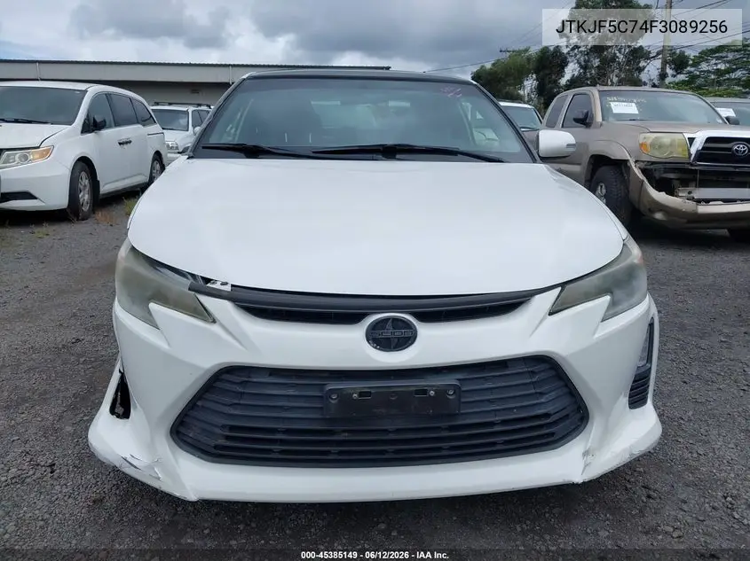 2015 Scion Tc VIN: JTKJF5C74F3089256 Lot: 45385149