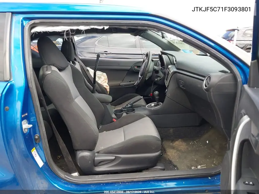 2015 Scion Tc VIN: JTKJF5C71F3093801 Lot: 45410998