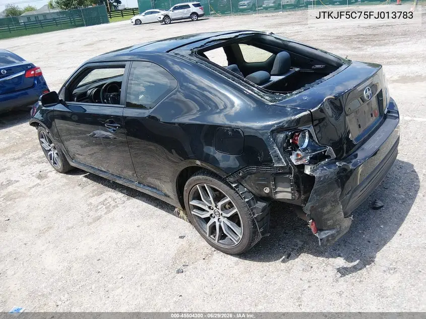 2015 Scion Tc VIN: JTKJF5C75FJ013783 Lot: 45504300