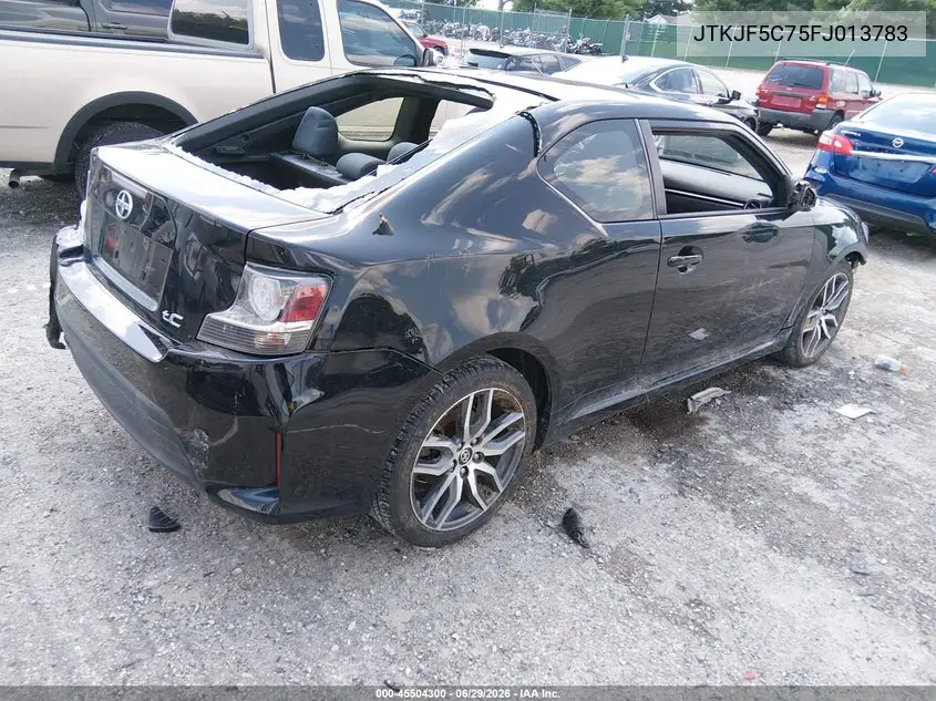 2015 Scion Tc VIN: JTKJF5C75FJ013783 Lot: 45504300