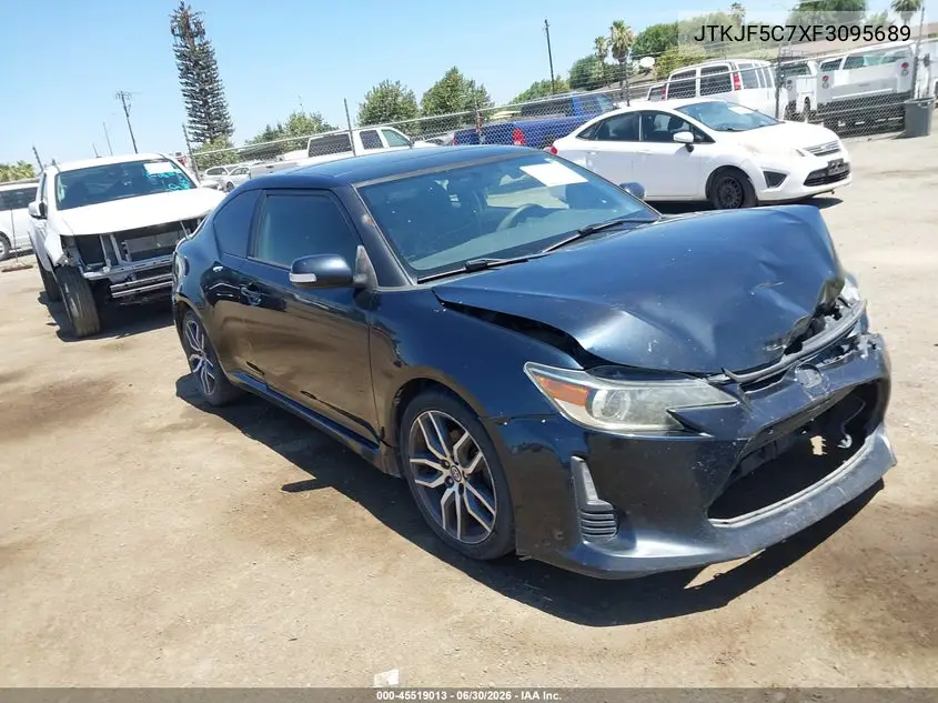 2015 Scion Tc VIN: JTKJF5C7XF3095689 Lot: 45519013
