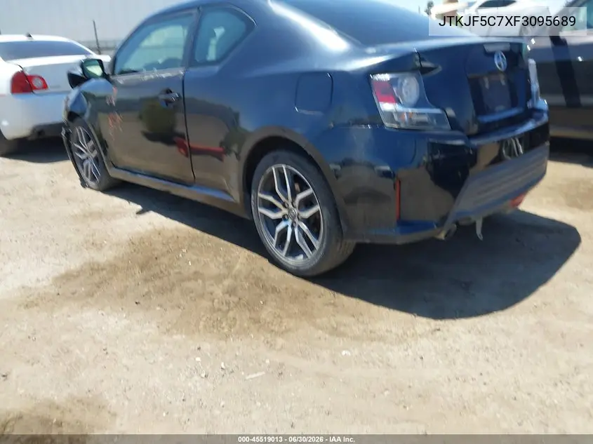 2015 Scion Tc VIN: JTKJF5C7XF3095689 Lot: 45519013