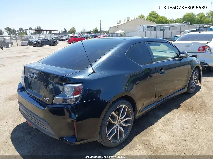 2015 Scion Tc VIN: JTKJF5C7XF3095689 Lot: 45519013