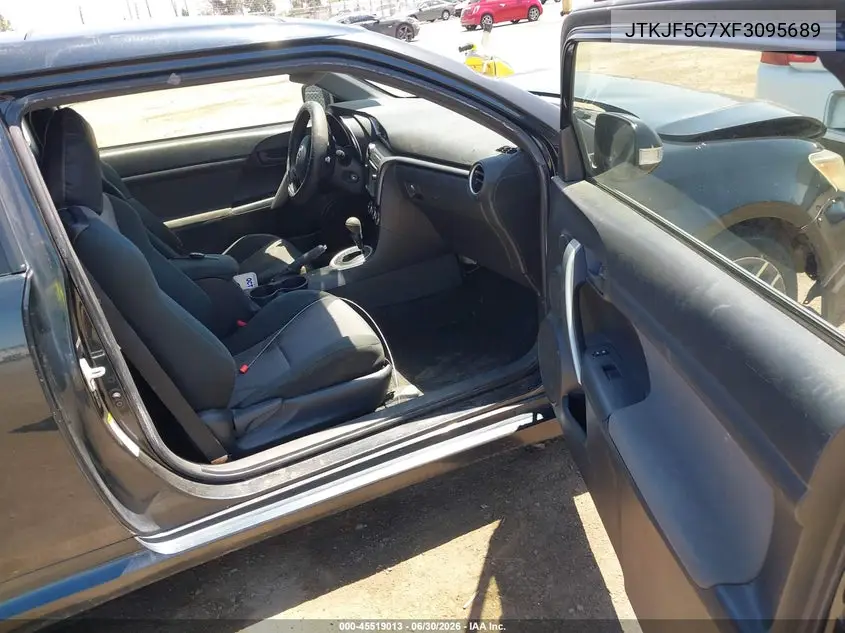 2015 Scion Tc VIN: JTKJF5C7XF3095689 Lot: 45519013