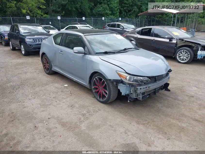 2015 Scion Tc VIN: JTKJF5C7XFJ013732 Lot: 45635378