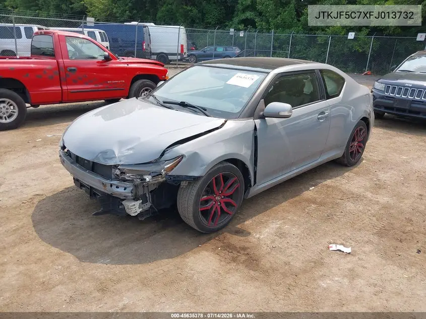 2015 Scion Tc VIN: JTKJF5C7XFJ013732 Lot: 45635378