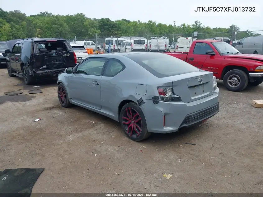 2015 Scion Tc VIN: JTKJF5C7XFJ013732 Lot: 45635378