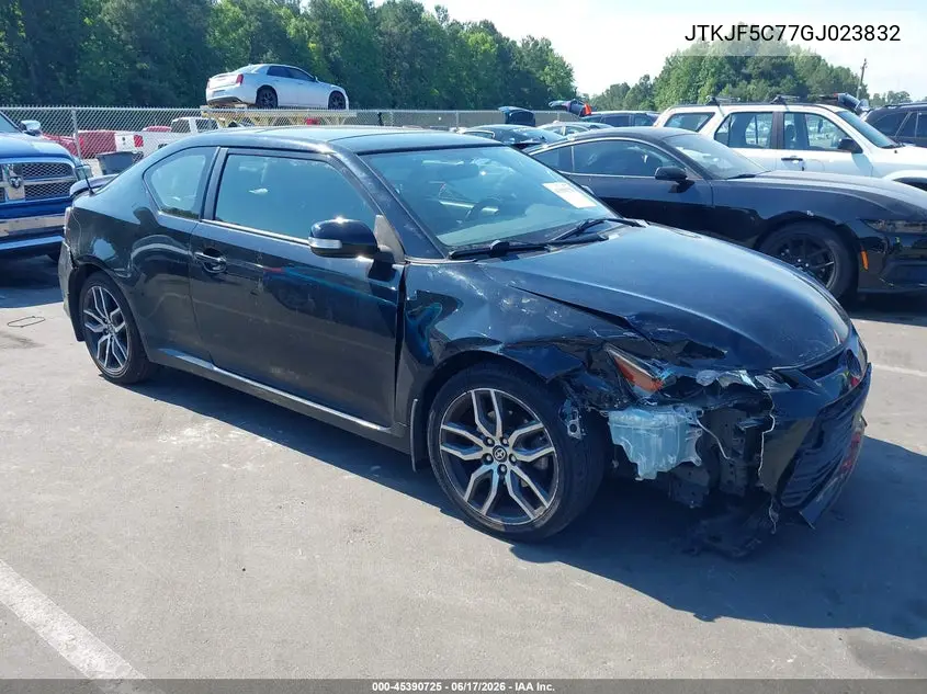 2016 Scion Tc VIN: JTKJF5C77GJ023832 Lot: 45390725