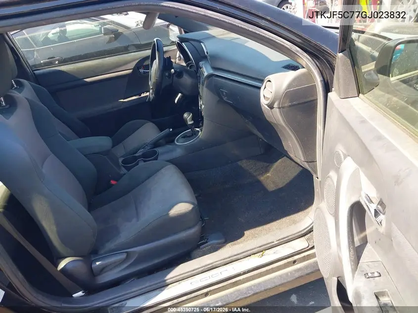 2016 Scion Tc VIN: JTKJF5C77GJ023832 Lot: 45390725