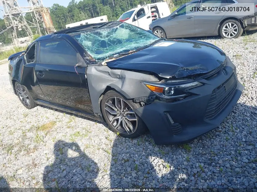 2016 Scion Tc VIN: JTKJF5C76GJ018704 Lot: 45439292